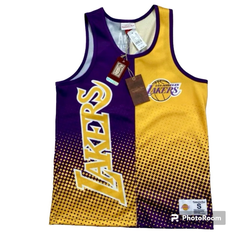 Mitchell & Ness Home & Away LA Lakers Jersey Size Small